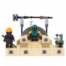 180 pieces Star Wars Boba Throne with Boba Fett and Fennec Shand Set
