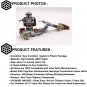 1pc Star Wars Grogu Speeder Bike with Mandalorian Yoda Minifigure Set