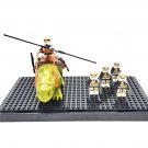 1pc Star Wars Sandtroopers and Dewback Minifigure Set