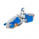 1pc Star Wars Flying Motorcycle Movie Building Set