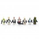 7pcs Star Wars Ahsoka’s Clone Trooper Boomer Strike Battalion Medic Minifigure Set