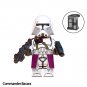10pcs Star Wars Clone Trooper Officer CC-1138 Bacara Minifigure Set