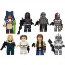 8pcs Star Wars Clone Force 99 Special Forces Squad Minifigure Set