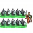 22pcs LOTR Mounted Theoden Rohan Light Axe Infantry Minifigures Set