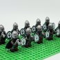 22pcs LOTR Mounted Theoden Rohan Light Axe Infantry Minifigures Set
