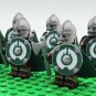 22pcs LOTR Mounted Theoden Rohan Light Axe Infantry Minifigures Set