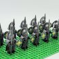 22pcs LOTR Mounted Theoden Rohan Heavy Long Spear Infantry Minifigures
