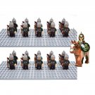 22pcs LOTR Mounted Theoden Rohan Archers Infantry Minifigures