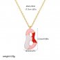 Colorful Initial Necklace&acirc;��Dopamine Jewelry Letter Pendant