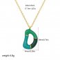 Colorful Initial Necklace&acirc;��Dopamine Jewelry Letter Pendant