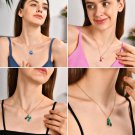 Colorful Initial Necklace–Dopamine Jewelry Letter Pendant Colorful Initial Necklace–Dopamine Jewelry Letter Pendant