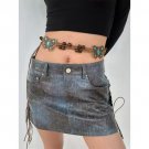 Boho Beaded Waist Chain Belt–Handmade Festival Tie-On Hip Jewelry–Tribal Style Accessory Boho Beaded Waist Chain Belt–Handmade Festival Tie-On Hip Jewelry–Tribal Style Accessory