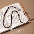 Boho Beaded Waist Chain Belt–Handmade Festival Tie-On Hip Jewelry–Tribal Style Accessory