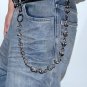 Punk Skull Chain Belt &acirc;�� Gothic Hip Hop Waist Chain for Jeans &acirc;�� Unisex Streetwear Accessory