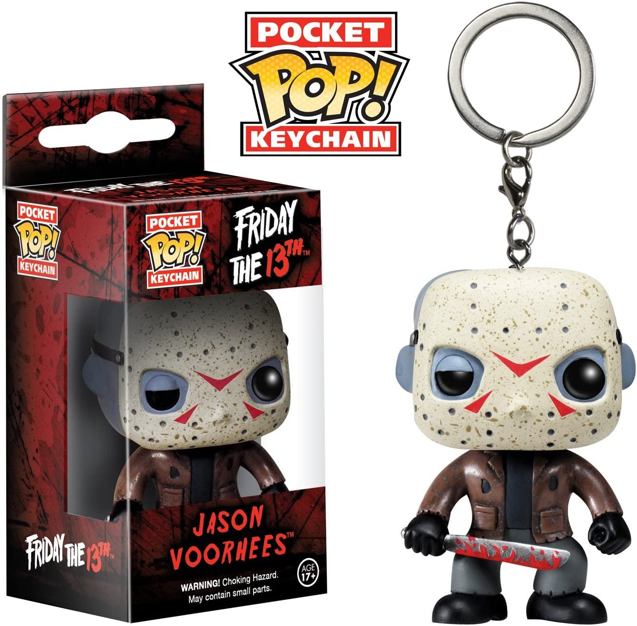 Funko POP Keychain: Horror - Jason Voorhees Toy Figure