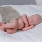 BABESIDE Reborn Baby Dolls 16'' Platinum Full Silicone Baby Doll Realistic-Newborn Baby