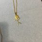 Funny Doodle Necklace for Women - Stainless Steel Smiley Middle Finger Pendant