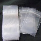 50 Small Clear Resealable 2" x 3" Poly Bags for Seeds