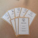 Exclusive Seed Saving Envelopes Moon Faces - Set of 8