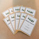 Exclusive Herb Seed Saving Envelopes - Set of 10