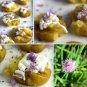 Edible Flowers Organic Chives Allium schoenoprasum - 300 Seeds