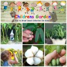 Children Garden - Science, Flowers and Vegetables – Seed Gift in a Tin Box