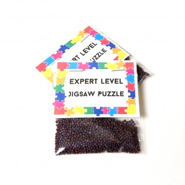 Expert Level Jigsaw Puzzle Seed Gift Joke Prank Favors