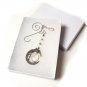Beautiful Crescent Moon and Sparkly Crystal Sun Catcher
