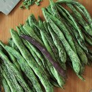 Organic Heirloom Rattlesnake Pole Bean Phaseolus vulgaris - 50 Seeds