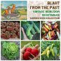 Heirlooms Blast From The Past Vegetable Seed Collection - 6 Varieties