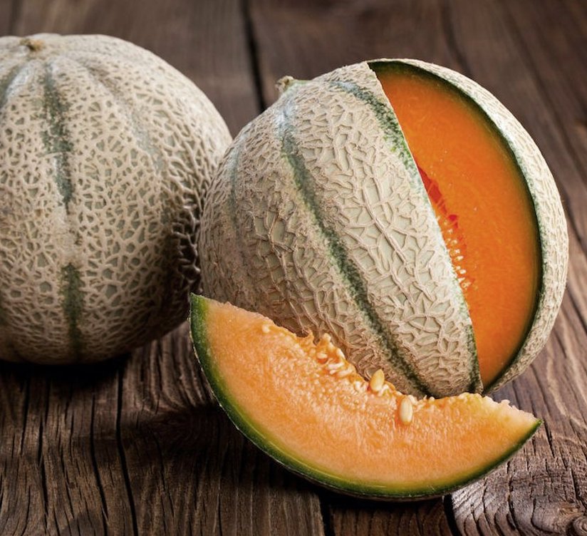 Heirloom Cantaloupe Hearts of Gold Melon Cucumis melo - 30 Seeds