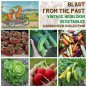 Blast From The Past Heirloom Vegetable Seed Collection - 6 Varieties