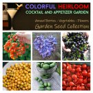 Colorful Annual Heirloom Cocktail Garden Seed Collection - 6 Varieties