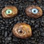 Handmade Plant Watcher Rock With Round Glass Eye - 1 Rock