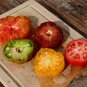 Organic Heirloom Tomato Seeds Rainbow Blend - 50 Seeds