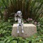 Small UFO Alien Garden Decor Resin Figure - Peace