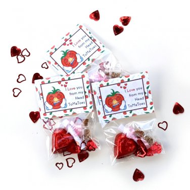 Cute Tomato Pun Heirloom Friendship and Love Seed Favor Gift - 1 Pack