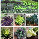 Organic Kale and Cabbage Patch Garden Vegetable Seed Collection - 6 Varieties
