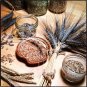 Rare Heirloom Ancient Wheat Grain True Black Winter Emmer Triticum dicoccon var. atratum - 80 Seeds