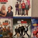 Big Bang Theory Season 1 2 3 4 5 DVD Lot