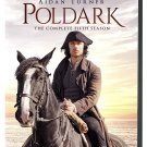 Poldark Masterpiece Complete Fifth Season DVD 2019 3 Disc PBS Aidan Turner