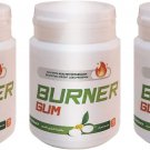 Burning Gum for Weight Loss, Green Tea Extract and Mint Flavor