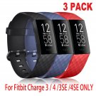 3 Pack Replacement Band for Fitbit Charge 3 / 4 SE Bracelet Watch Rate Fitness