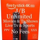 Fire TV Firestick 4K Max Version (UNLOCKED)