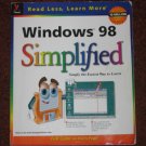 Windows 98 Simplified by Ruth Maran MaranGraphics Softcover 1998 Book