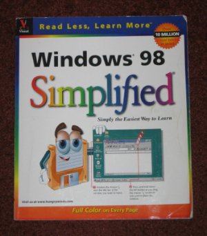 Windows 98 Simplified by Ruth Maran MaranGraphics Softcover 1998 Book