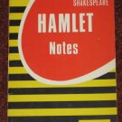 Shakespeare HAMLET NOTES by Coles Editorial 1983 Paperback Book