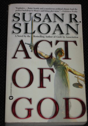 Act of God by Susan R. Sloan Paperback Warner Books