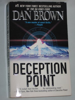 DECEPTION POINT by Dan Brown (Paperback, 2002)