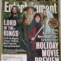 ENTERTAINMENT WEEKLY Magazine 625 626 Lord of Rings Holiday Movie Preview Harry Potter November 2001